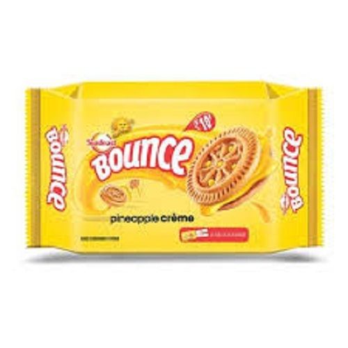 Bounce Cream Sweet Crispy Round Shape Biscuits With Delicious Flavor