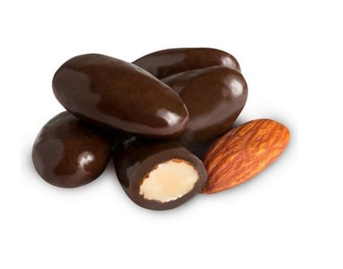 Delicious, Nutritious and Healthy Oval Shape Brown Colour Sweet Almond Chocolate