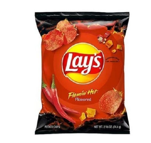 Delicious Taste And Mouth Watering Flavored Potato Crispy Salty Chips
