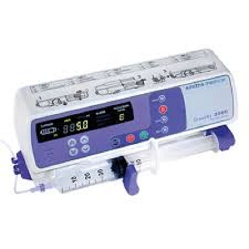 Pvc Easy To Grip Simple To Use Purple And White Syringe Pump For Research Laboratories