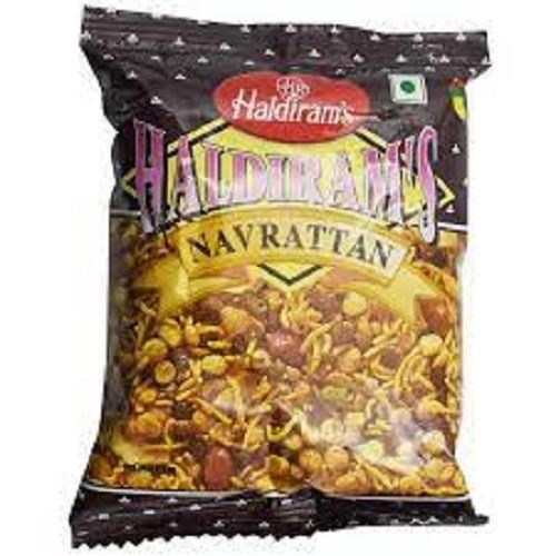 Haldiram Navratan Namkeen Spicy, Tangy Snack And Food Made With Besan, Peanuts 