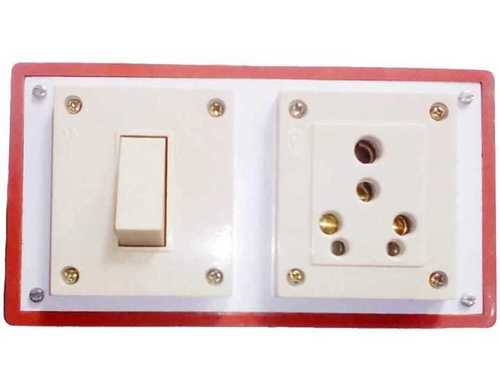 White Ip54 Innovative Product Designed Highly Durable Electrical Modular Switch Board