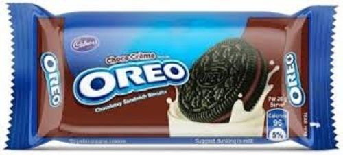 Oreo Chocolate Cream Sweet Crispy Round Shape Biscuits