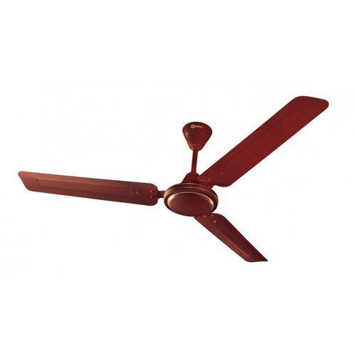 Portable Brown Color Ceiling Fan With 3 Blades, Speed : 400 RPM, Power: 70