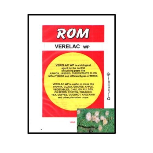 Rom Verelac Wp Bio Pesticide Powder Application: Pest Control