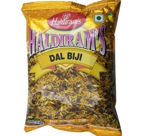 Spicy And Salty Mouth-Watering Indian Snacks Haldirams Dal Biji Namkeen