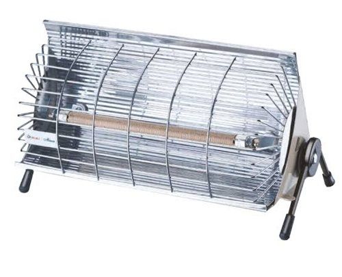 White And Silver Portable 220-240 Volts 1000-Watt Electrical Room Heater Dimension(L*W*H): 300.00 Inch (In)