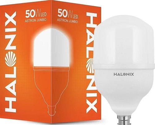 50 Watts Good Quality And Glow Cool Daylight Electric Halonix Led Bulbs, For Home, Office Body Material: Aluminum