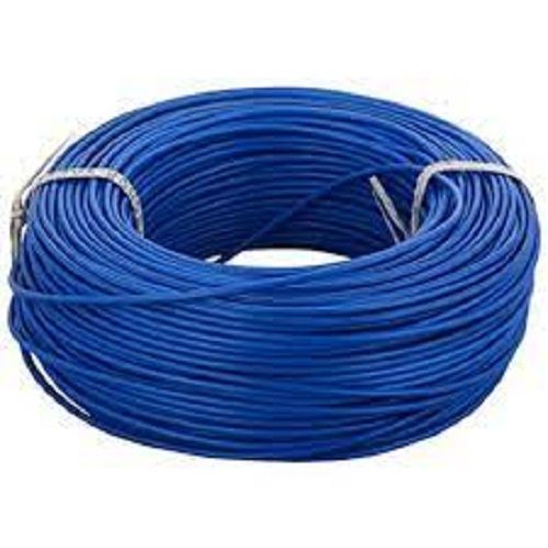 Blue Flexible And Durable Pvc 120-volts Electrical Wires, 90 Meter Length