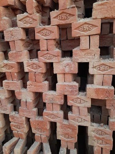 Eco Friendly Rectangular Red Clay Bricks For Create Mosaics Garden Borders And More