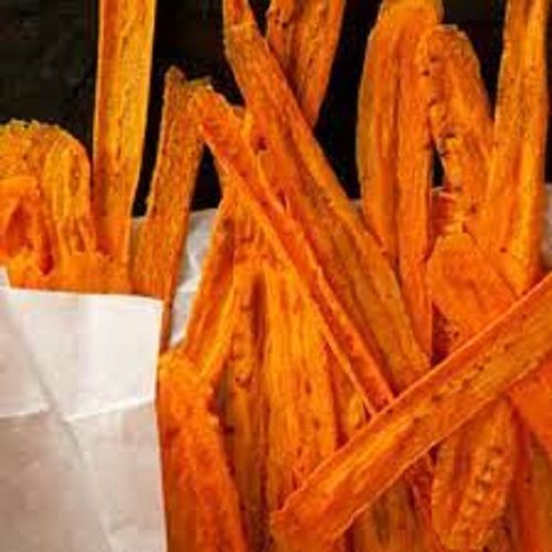 Good In Taste, No Artificial Color Long Size Rectangular Shape Carrot Chips 