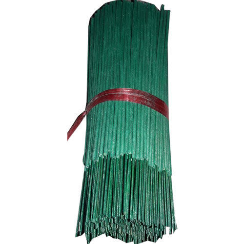 Green Color Agarbatti Sticks With Jasmine Fragrance And Bamboo Wood