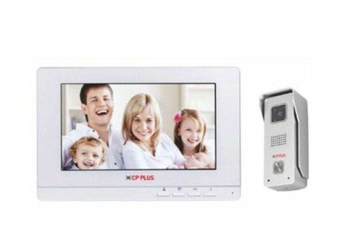 Lcd White Cp Plus Intelligent Video Door Phone For Security, Model Name/Number Cp-Nvk-70M1 Application: Indoor