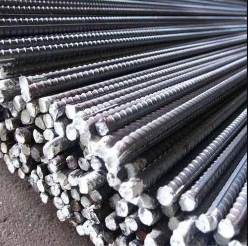 Longer Service Life Rugged Design Mild Steel 10mm Tmt Bar For Constructions (Fe- 550d)