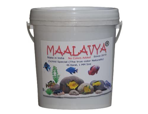 Maalavya Cichlid Special 46 Karat Fish Feed - 1 Kg Pack