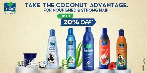 Non Sticky Coconut Hair Oil For Nourished And Strong Hair