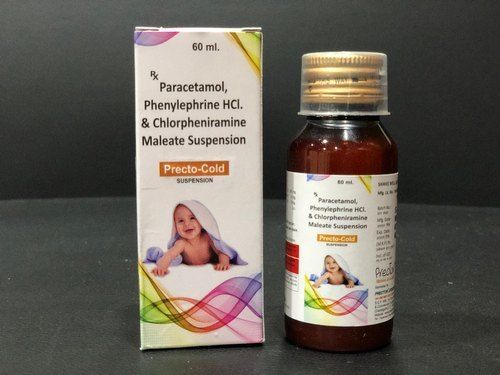 Paracetamoil Phenylephrine HCI, & Chlorpheniramine Maleate Suspension Precto- Cold Syrup