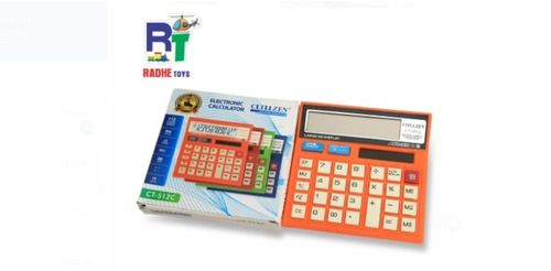 Plastic Body Citllzen Ct-512C, 12 Digit Basic Calculator, 120 Gram Weight Power Source: Battery