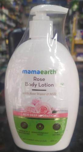 Skin Friendly Light Pleasant Scent Non Greasy Mama Earth Rose Body Lotion Best For: Daily Use