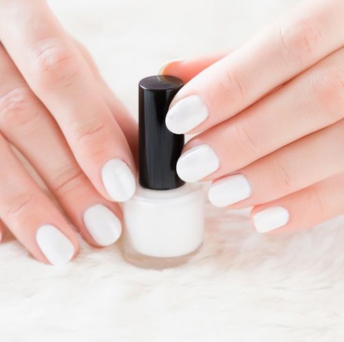 Smooth Long Wear Polished White Color Nail Polish, Pack Of 5ml