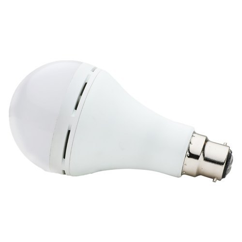 Round Inverter Led Bulb - 2.8 Inch Diameter, 12 Watt Power, Warm White Light | Dimmable, Energy Efficient Aluminum Design For Home And Office