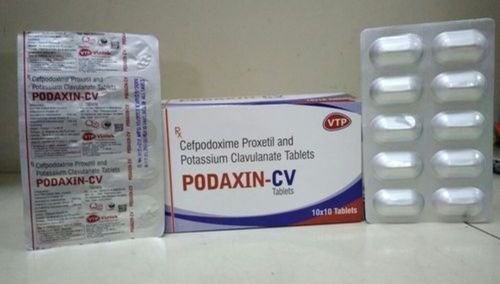 Cefpodoxime Proxetil And Potassium Clavulanate Tablets Pharmaceuticals Tablets Podaxin - Cv Tablets