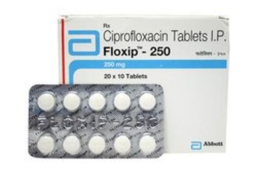 Floxip-250 Ciprofxacin Tablets IP For Treat Respiratory Tract Infections And Urinary Tract Infections
