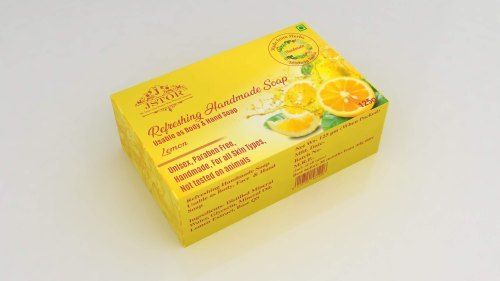 Yellow Refreshing Handmade Body And Hand Soap By Jstor House 125 Gm 