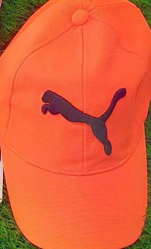 Summer Wear Designer Lightweight Soft Cotton Orange Sports Cap For Daily Use Gender: Male