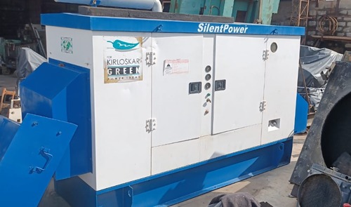 Blue And White Color Diesel Generator, Output Voltage 415V, 3 Phase, Frequency 50 Hz, 40Kva Output Type: 415V