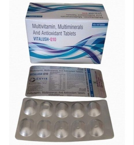 Vitalush-Q10 Multivitamin, Multimineral And Antioxidant Tablets
