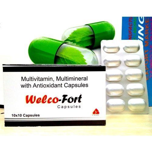 Welco-Fort Multivitamin And Multimineral With Antioxidant Capsules, 10 X 10 Capsule