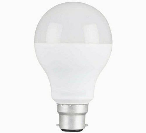 White Color Aluminum Round Shape 8 Watt Led Bulb For Home, Hotel, Office, Mall Input Voltage: 240 Volt (V)