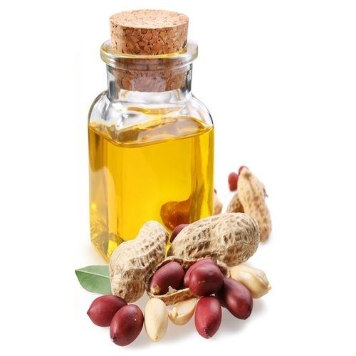 Yellow Colour Groundnut Oil With 12 Months Shelf Life and Rich in Monounsaturated Fats