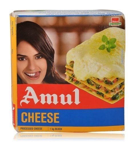 Yellow Colour Vitamin A Processed Cheese For Restaurant, Home Purpose