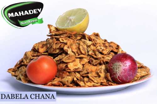 100% Pure And Fresh Baked Dabela Chana Tasty Snack Namkeen with Spicy Taste