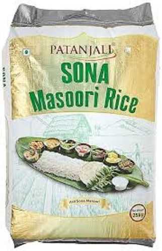 100% Pure And Organic Gluten Free Sona Masoori Medium Grain White Rice For Cooking