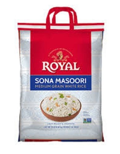 100% Pure And Organic Sona Masoori Medium Grain Rice For Cooking