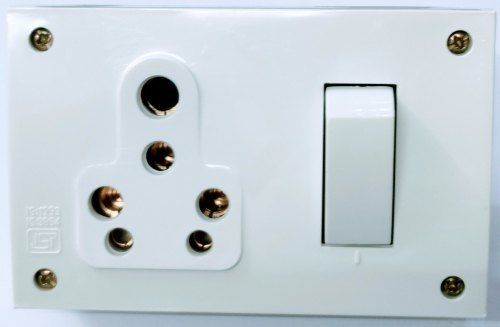 White 16A Candle Electrical Switches 240V For Household Fitting, Commercial And Industrial Fitting