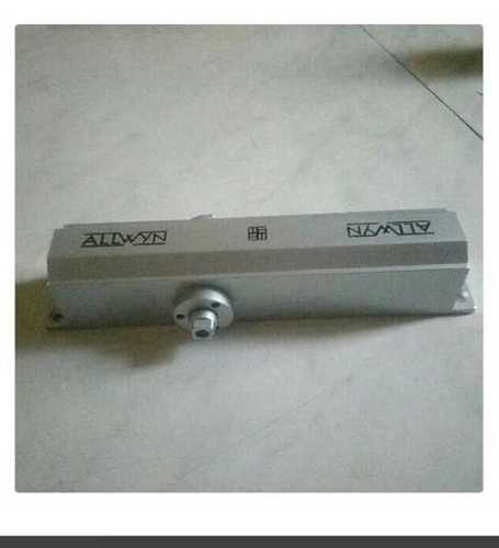 Silver Aluminum Hydraulic Door Closers For Door Fittings, Mounting Type Overhead