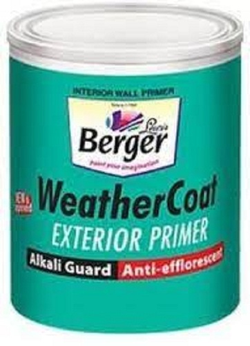 घरों, इमारतों और निर्माण स्थलों के लिए एंटी डस्ट वेदर कोट एक्सटीरियर प्राइमर आवेदन: बर्गर इमल्शन पेंट