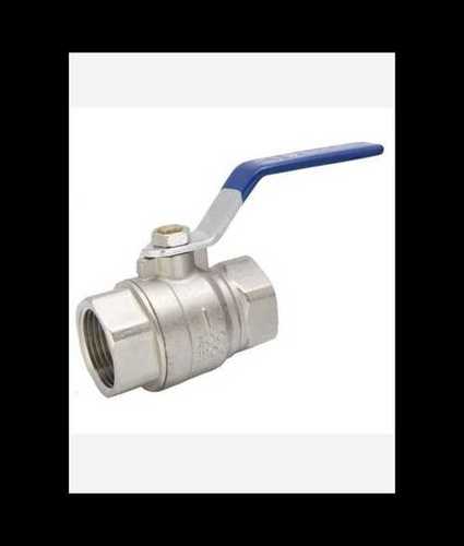 Silver Brass Ball Valve, Nickel Plated Surface, Valve Size 1.5-2 Inch, Pressure 600 Psi