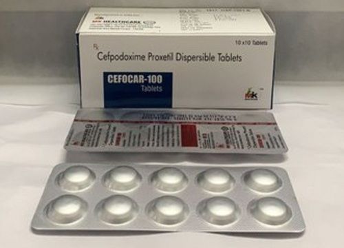 Cefpodoxime Proxetil 100 MG Antibiotic Tablets, 10x10 Blister Pack