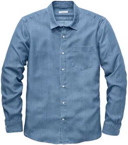 Comfortable To Wear Casual And Regular Wear Full Sleeves Classic Collar Plain Mens Shirts Chest Size: 40-42