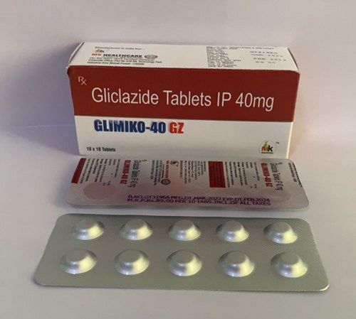 Gliclazide 40 Mg Tablets Ip, 10X10 Blister Pack General Medicines