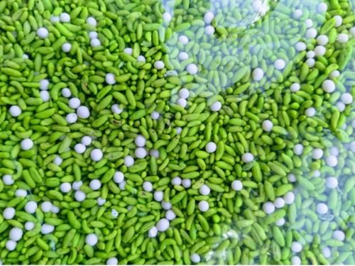 Green Color Sugar Coated Funnel And Mix Sugar Small Balls Shelf Life: 6 Months