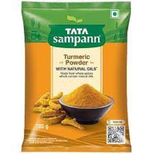 High Nutritional Value Antioxidant No Added Preservatives Tata Sampann Turmeric Powder (100gm Packets)