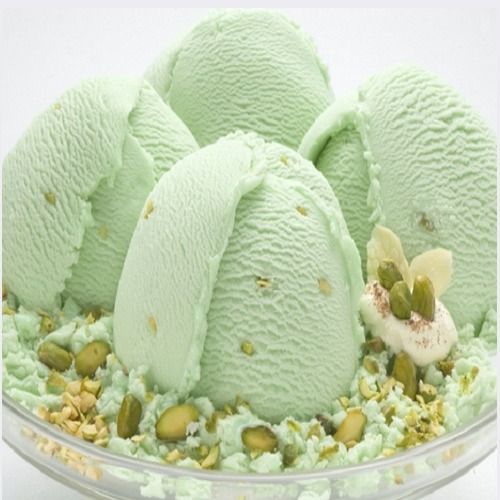Packaging Type Paper Box Sweet and Delicious Green Pistachio Ice Cream 4 Litre 
