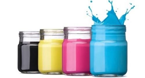 Various Paper Printing Ink Use For Inkjet Printer, Colour Matched And No Flushing