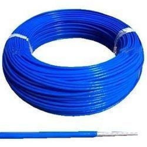 Scratch Resistant Heat Resistance Less Power Consumption Flexible Blue Electrical PVC Wires